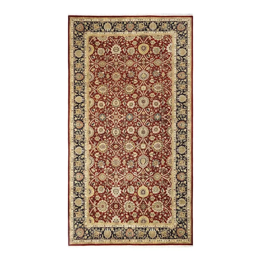 Mogul Collection Hand-Knotted Runner - Red 6' 3" x 11' 6" - 4