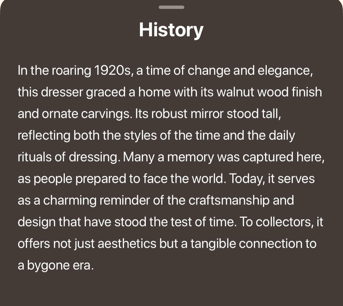 Early 20th Century Mahogany Dresser With Mirror - 10