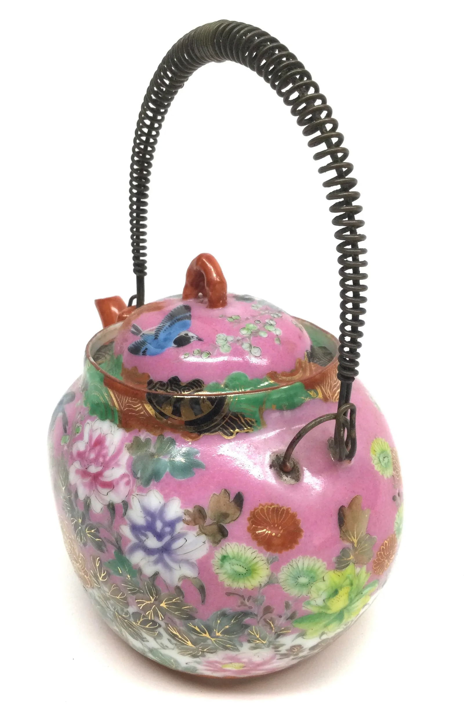 Antique Chinese Porcelain Tea Pot - 2