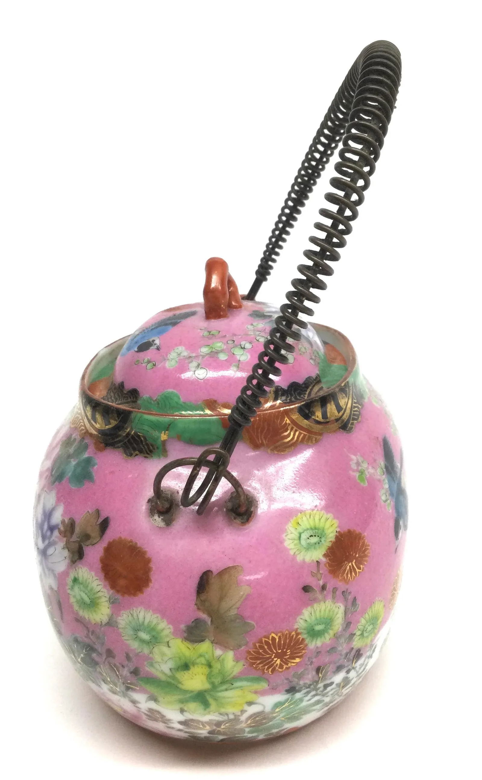 Antique Chinese Porcelain Tea Pot - 3