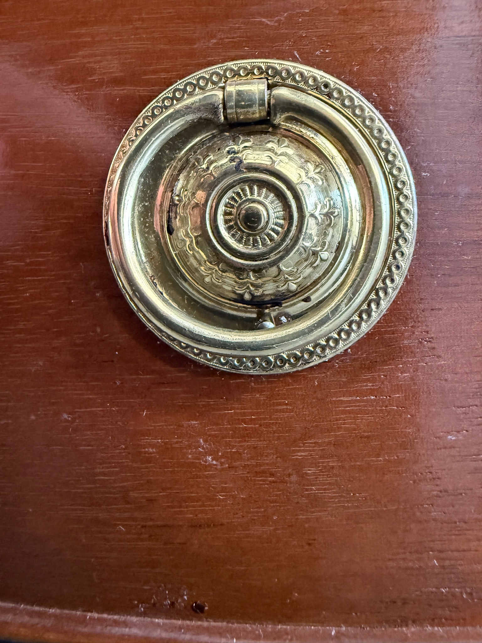 Late 20th Century Baker Furniture Historic Charleston Mahogany Demilune Cabinet or Sideboard - 13