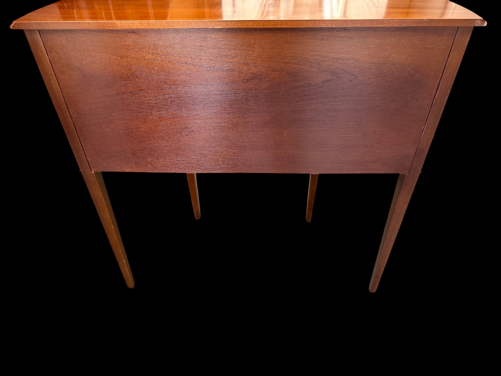 Late 20th Century Baker Furniture Historic Charleston Mahogany Demilune Cabinet or Sideboard - 5