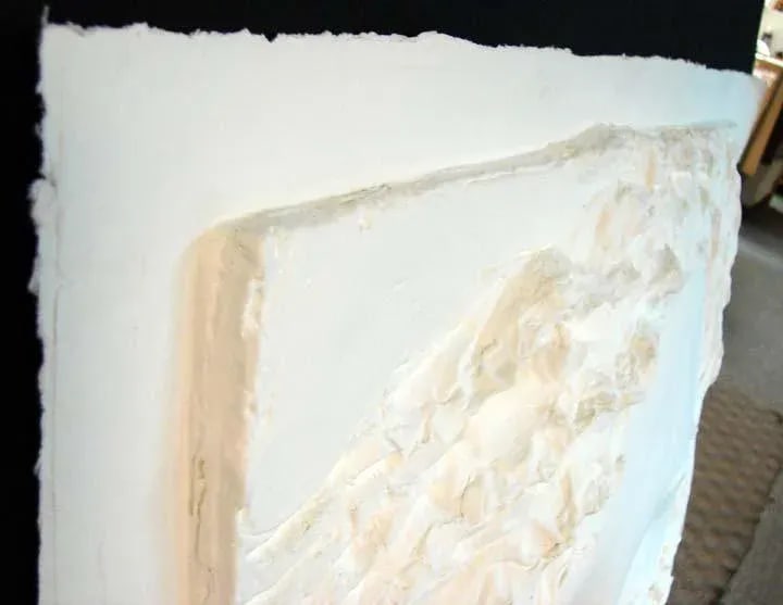 1990s "Zelda" Paper Cast Face of a Woman by Frank Gallo - 6