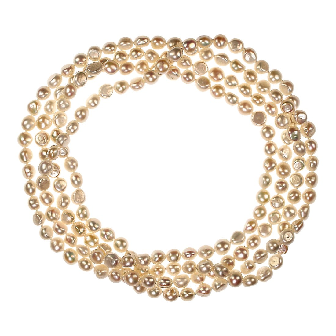 Ajd 80 Inch Freshwater Iridescent White Pearl Infinity Necklace: Elevate your jewelry collection with this exquisite **80-inch infinity freshwater pearl necklace**, a timeless statement piece designed for effortless elegance. Featuring luminous **10 mm iridescent w