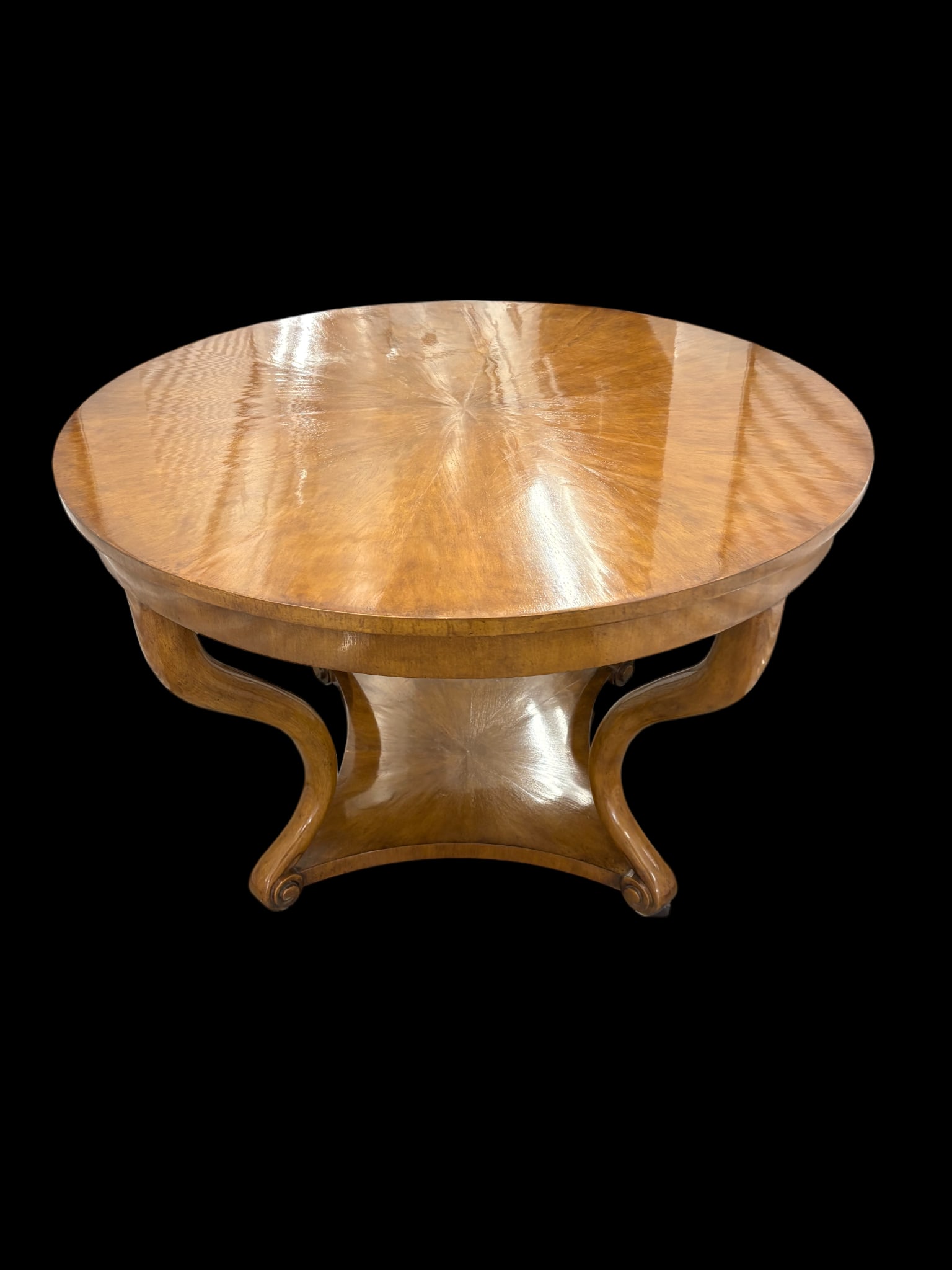 Panache Designs Geneva Walnut Center Table by Michael Taylor Designs - 7