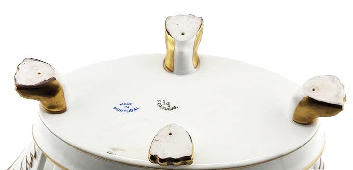 Vintage Vista Alegre White Porcelain Reticulated Parisian Style Bowl - Made in Portugal - 6