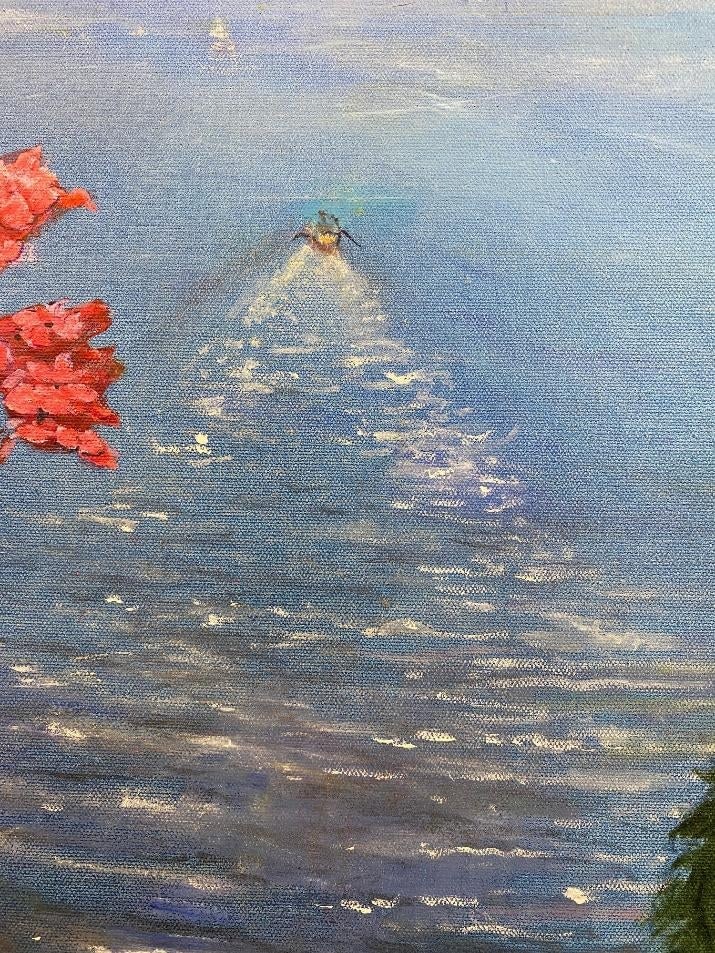 Alton S Tobey - Seascape Terrace, Original, Signed - 4