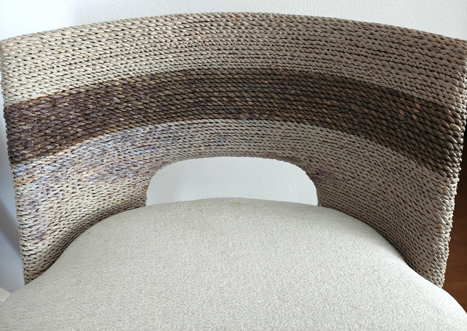 Palecek Fritz Rope Counter Stools- Set of 3 - 5