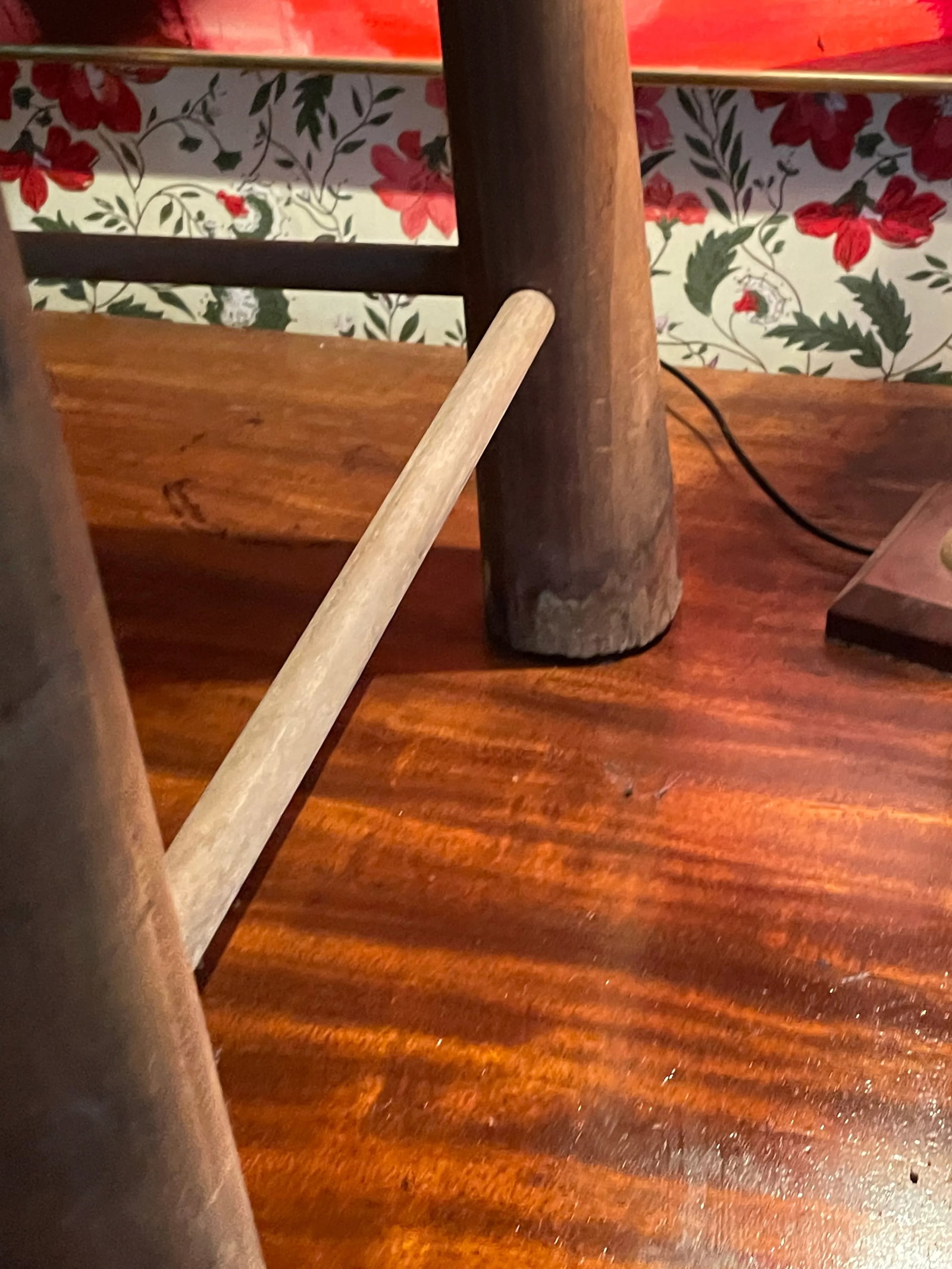 Attributed to Mario Villa Carved and Painted Mahogany Architectural Side Chair - 12