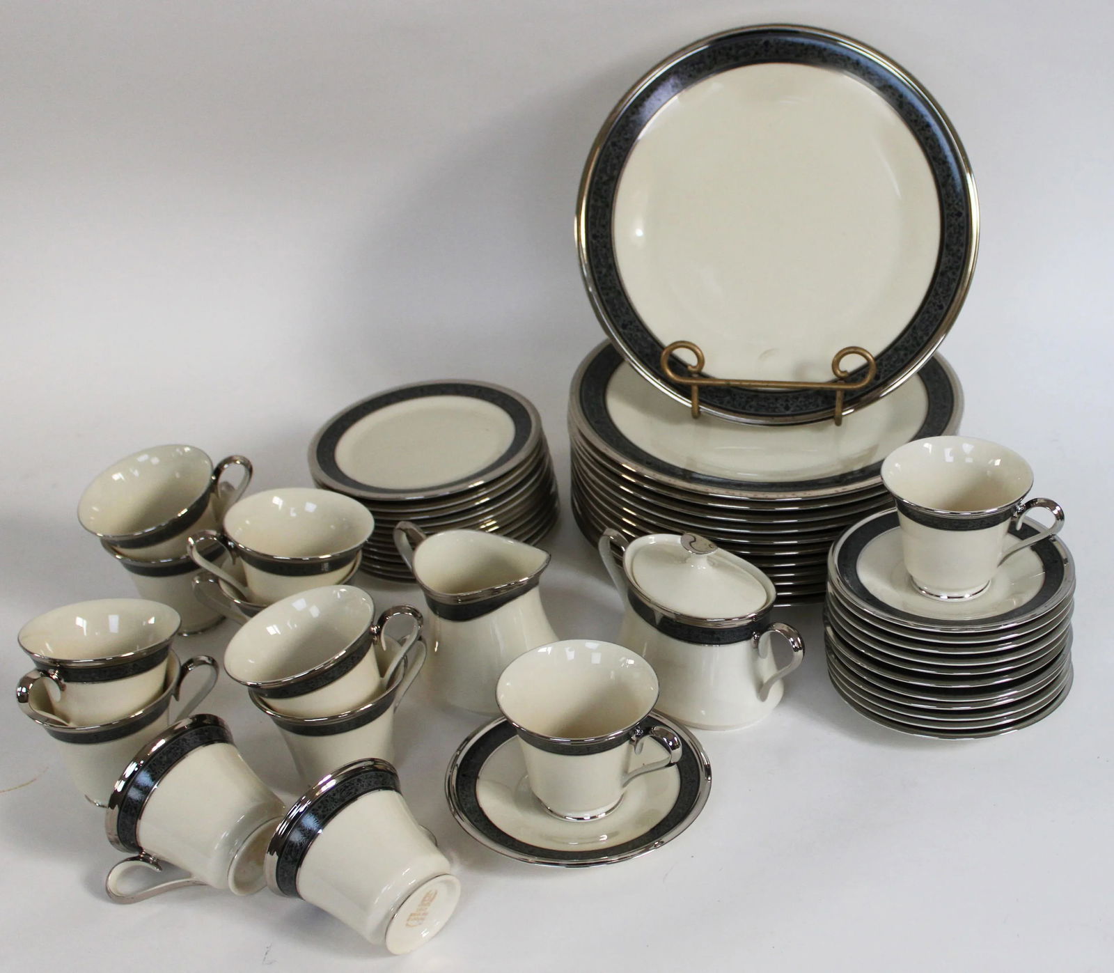 Lenox China Moonlight Mood- Service for 12 Plus Sugar/Creamer - 7