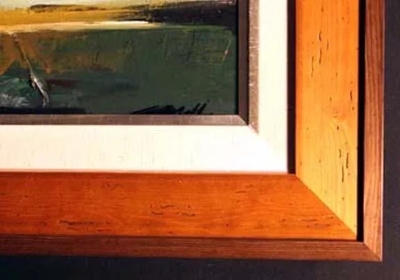 Desert Wash Jerome Gastaldi Original Oil Painting, Framed - 3