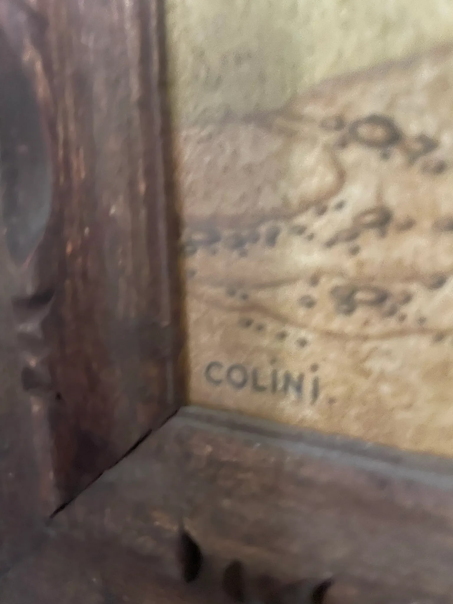 1970 Magic Realist Tempera Painting by Vojen W. Cech Colini - 2