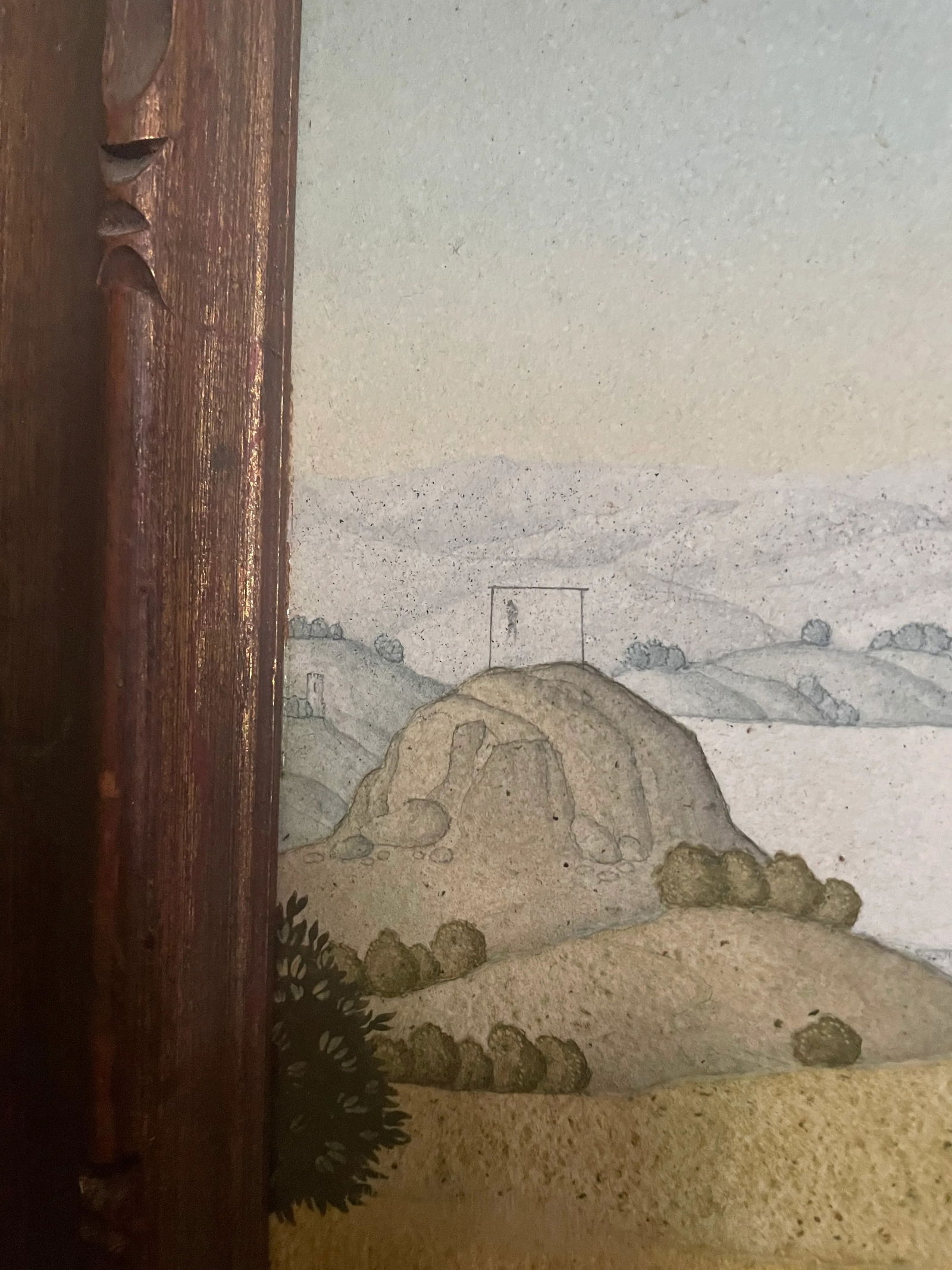 1970 Magic Realist Tempera Painting by Vojen W. Cech Colini - 3