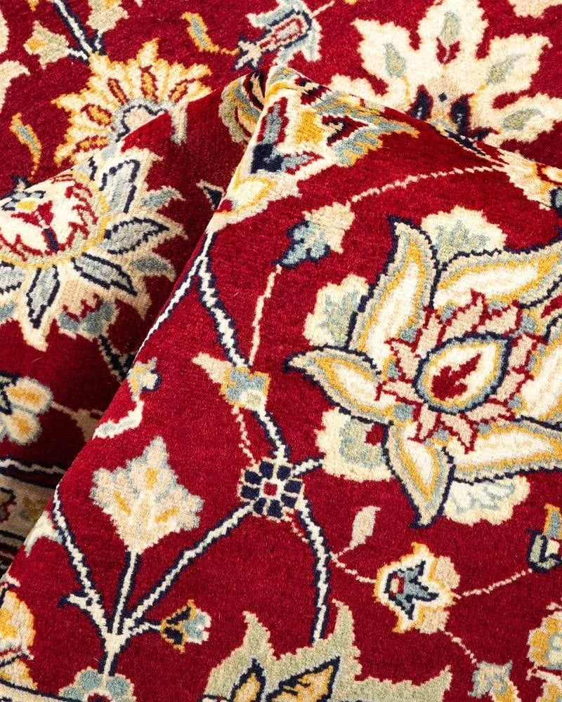 Mogul, One-of-a-Kind Hand-Knotted Area Rug in Red, 4' 2" x 6' 2" - 7