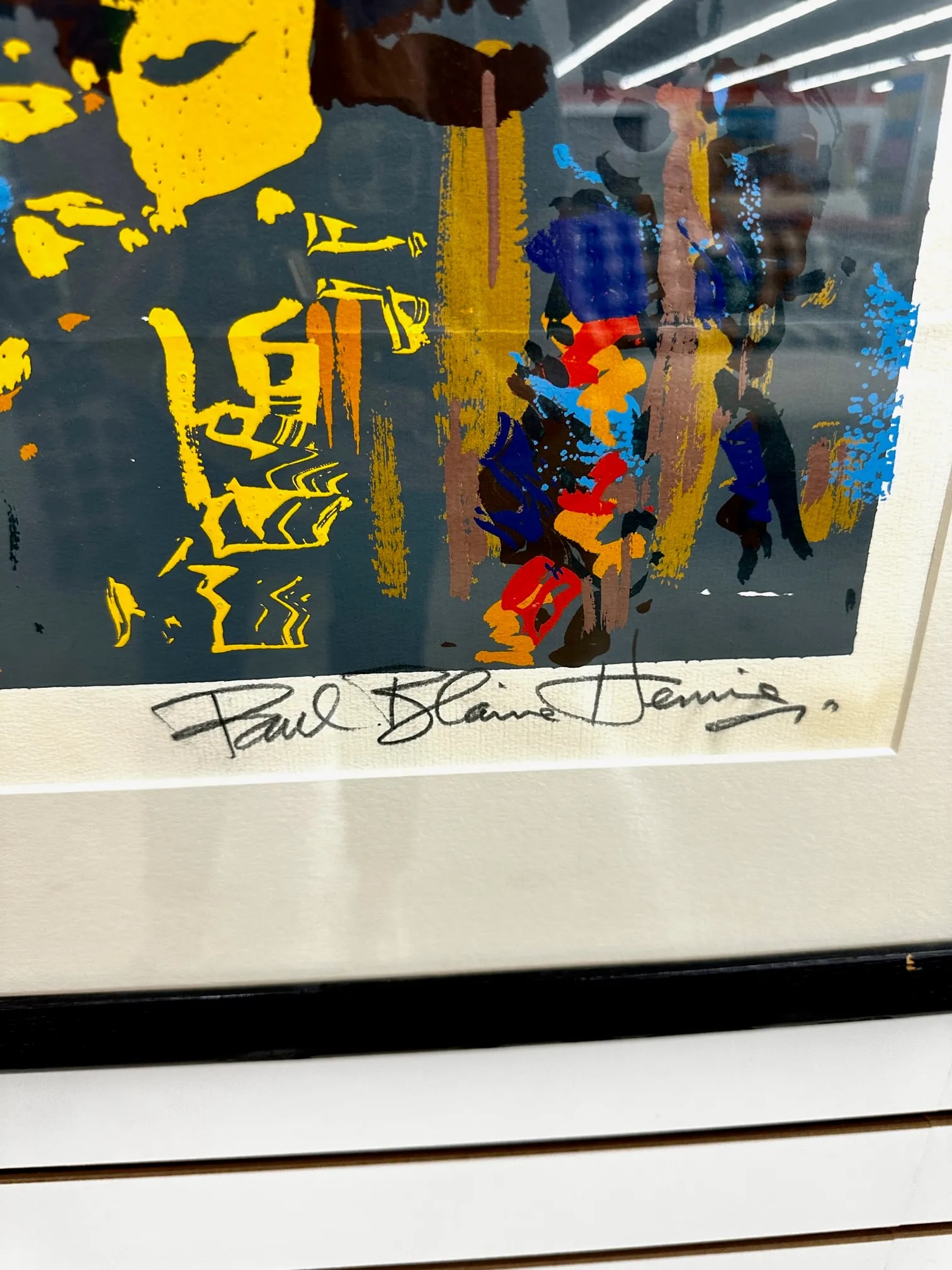 Original Paul Blaine Henrie Cityscape Serigraph on Paper A/P Signed by Artist - 7