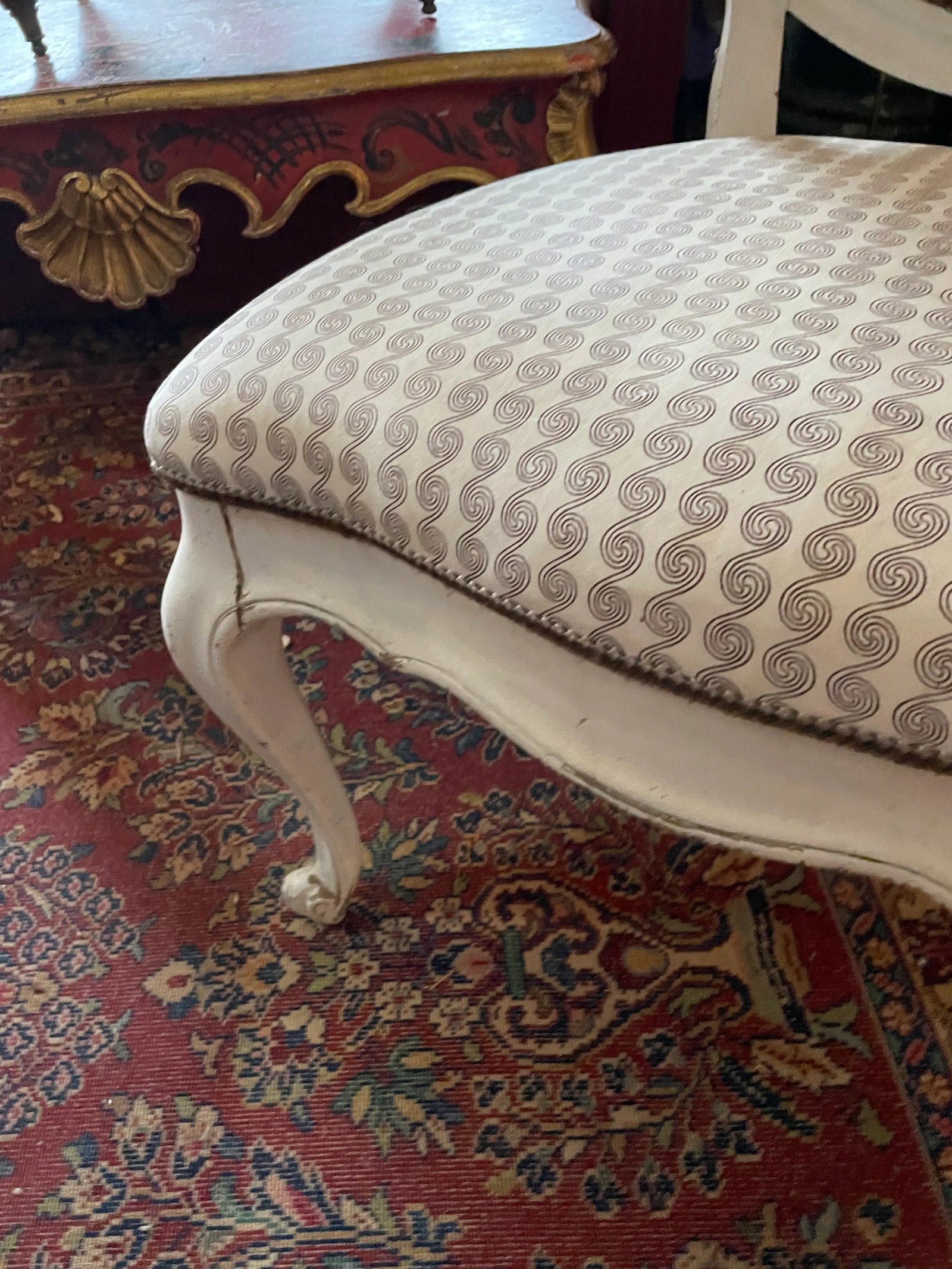 Pair of 20th Century Italian Revival Venetian Occasional Chairs - 2