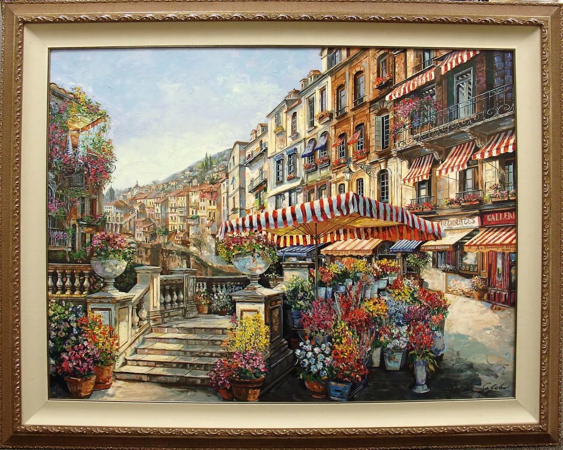 Vadik Suljakov "La Canal" Limited Edition Giclee Print - 4