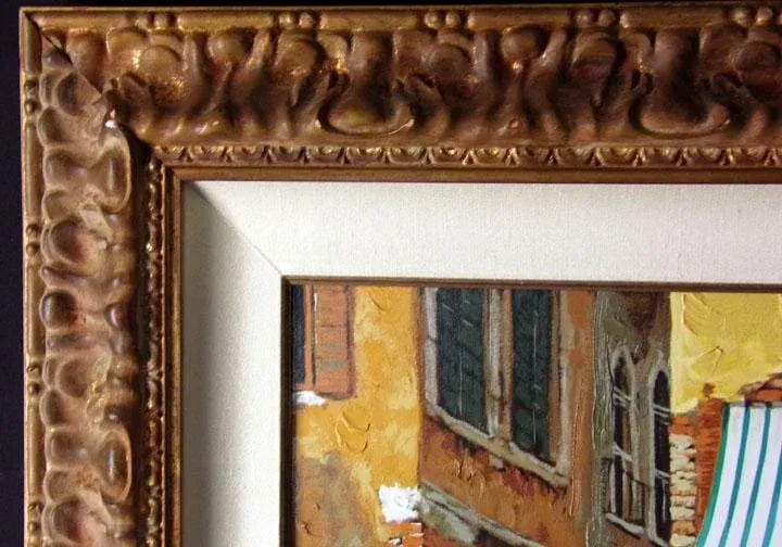 Viktor Shvaiko "Ristrante" 2000 Hand Signed With Custom Frame - 3