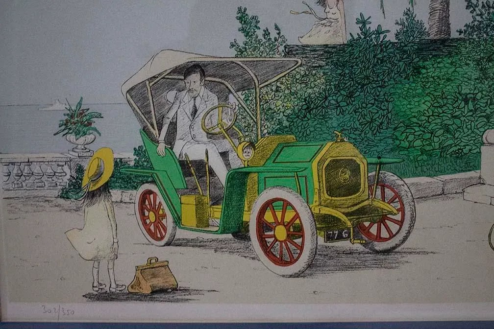 1960s Denis Paul Noyer Signed & No. By Artist, Lithograph 305/350/ Hotel Bellevue - 5