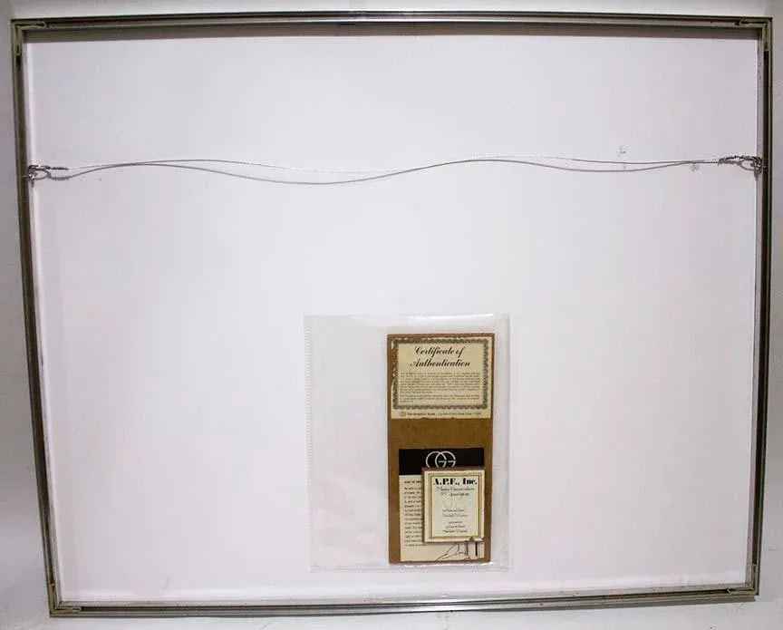 1960s Denis Paul Noyer Signed & No. By Artist, Lithograph 305/350/ Hotel Bellevue - 8