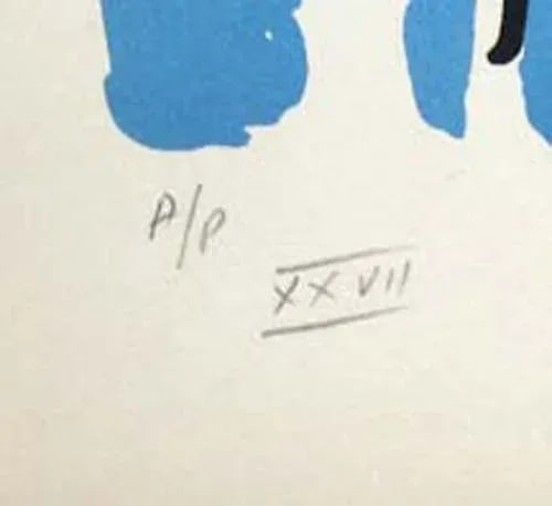 Peter Max "Monk in Garden" Signed Serigraph Pop Art 1974 - 3