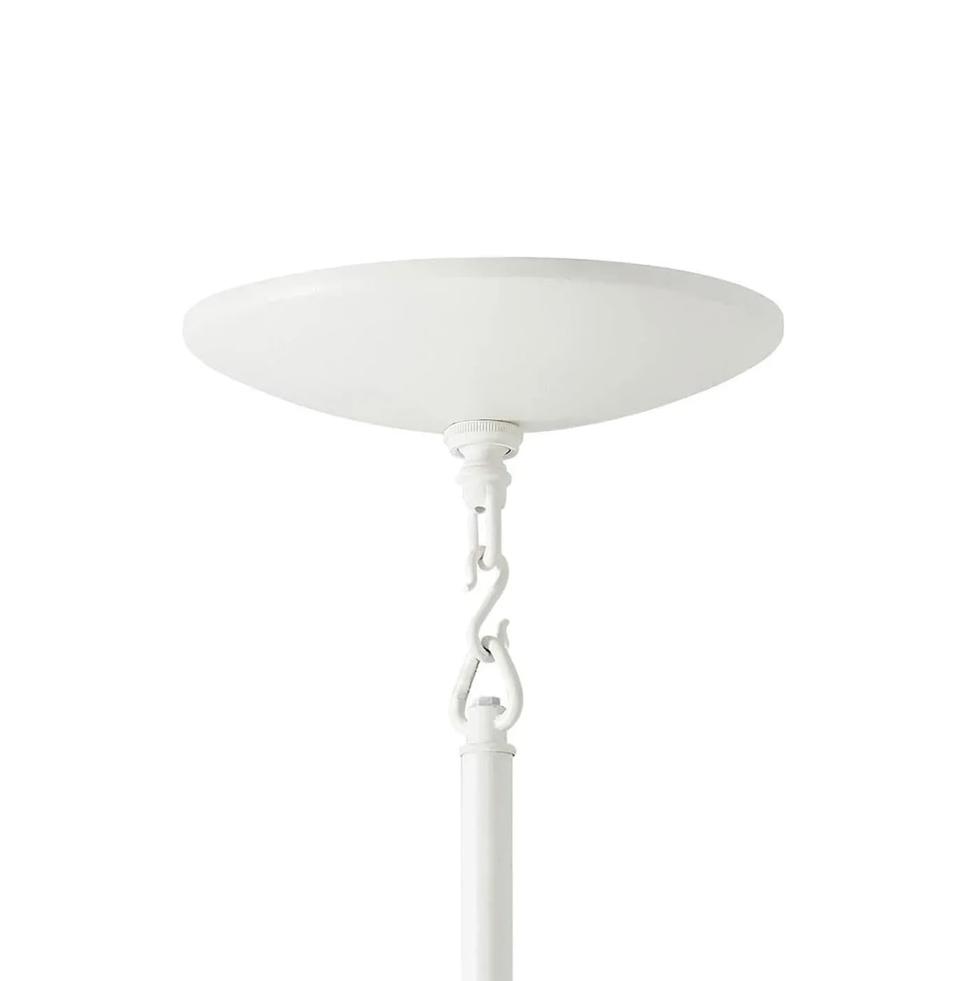 Early 21st Century White Modern Bowl Pendant - 4