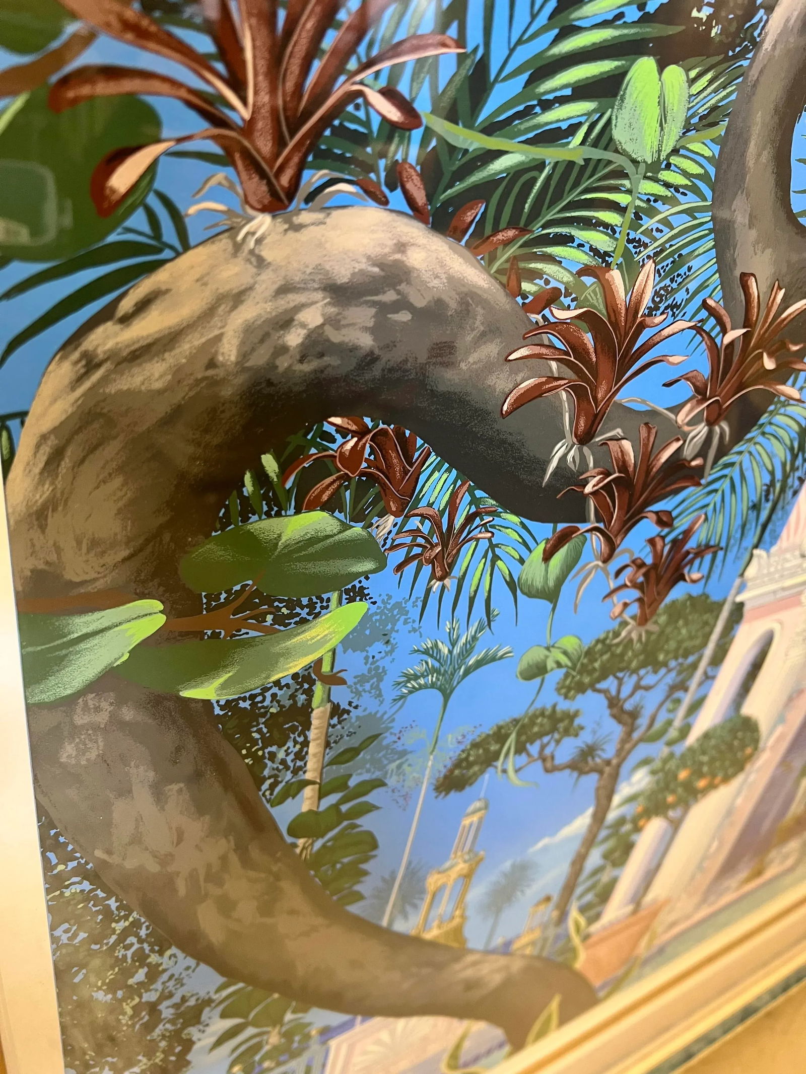 John Kiraly "Temple of Sun" Framed & Signed Whimsical Interior Scene Serigraph - 3