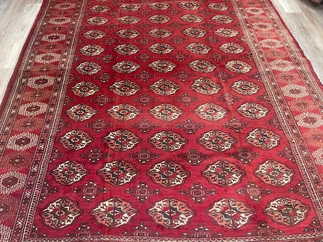 Vintage Persian Turkoman Rug-2269 - 3