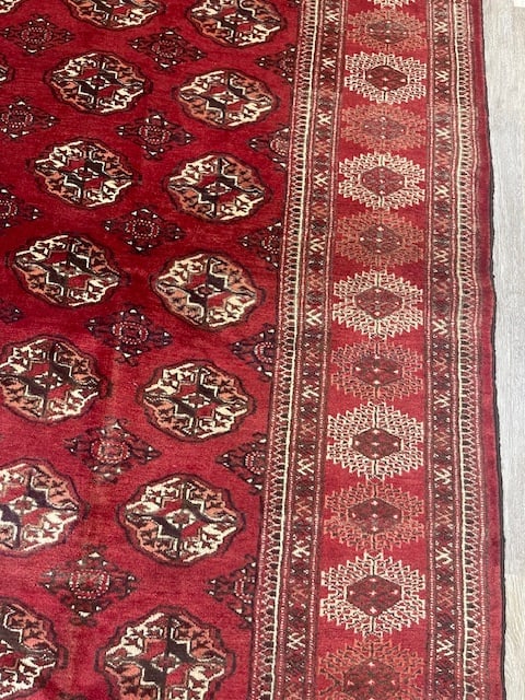 Vintage Persian Turkoman Rug-2269 - 6