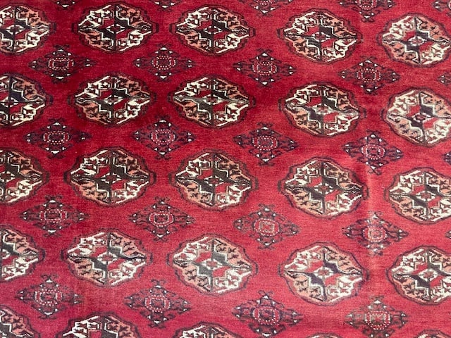 Vintage Persian Turkoman Rug-2269 - 9