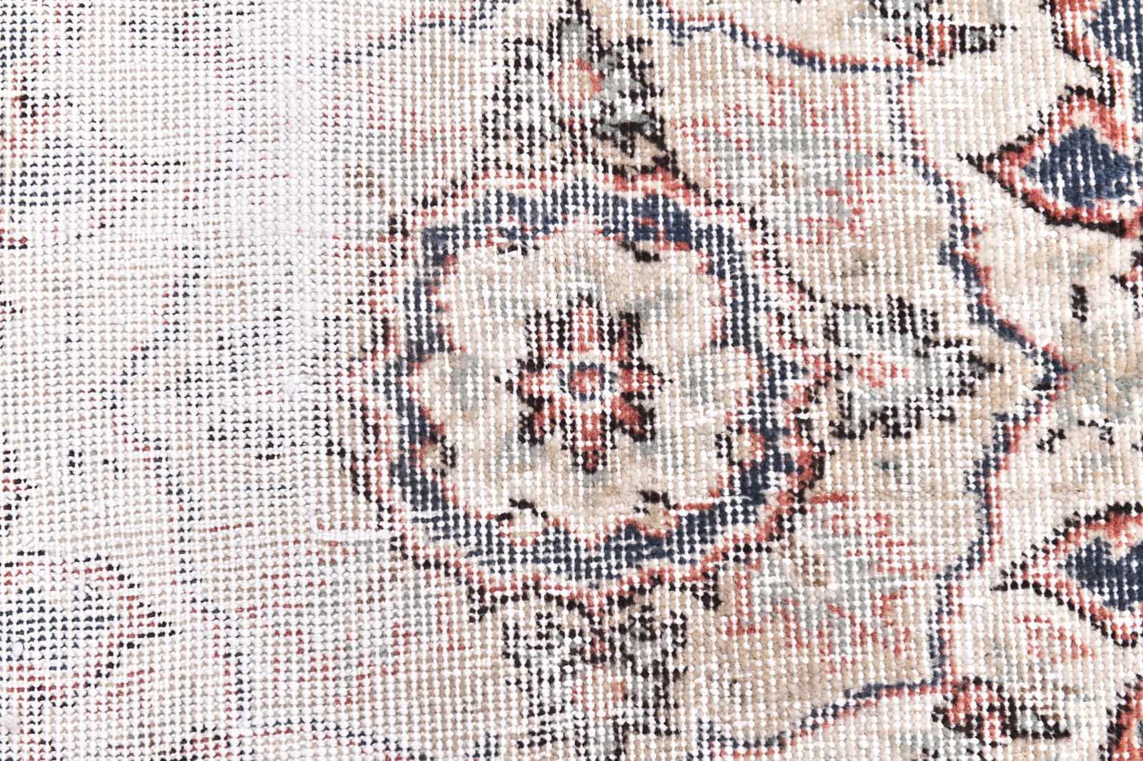 5'5'' x 9'2'' Handmade Vintage Wool Rug - 244752 - 6