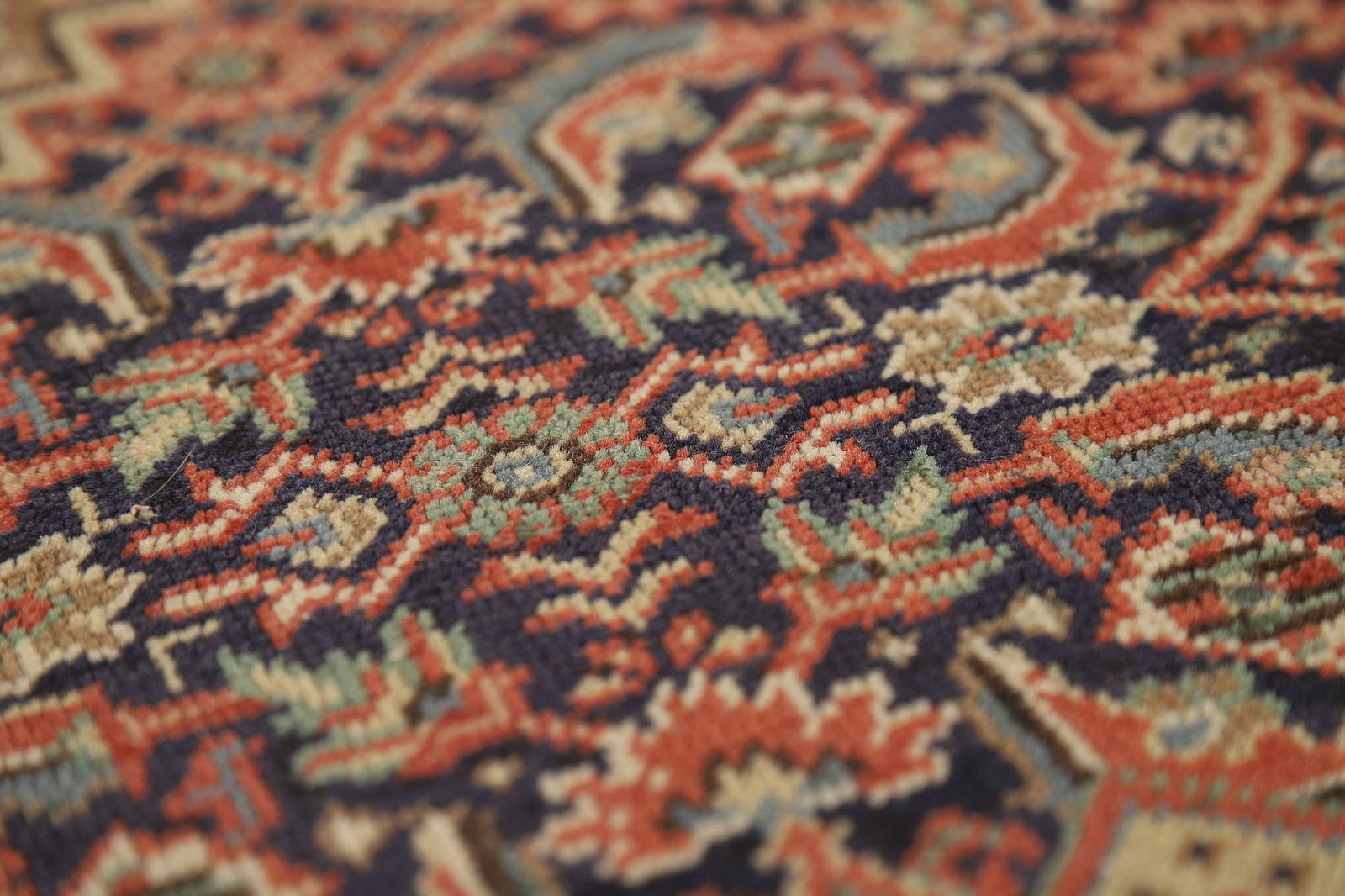 Pre-1900 Antique Vegetable Dye Tabriz Persian Area Rug 9x13 - 12