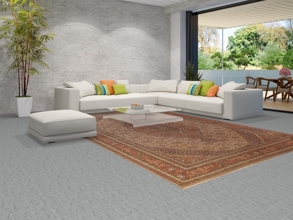 Pre-1900 Antique Vegetable Dye Tabriz Persian Area Rug 9x13 - 2