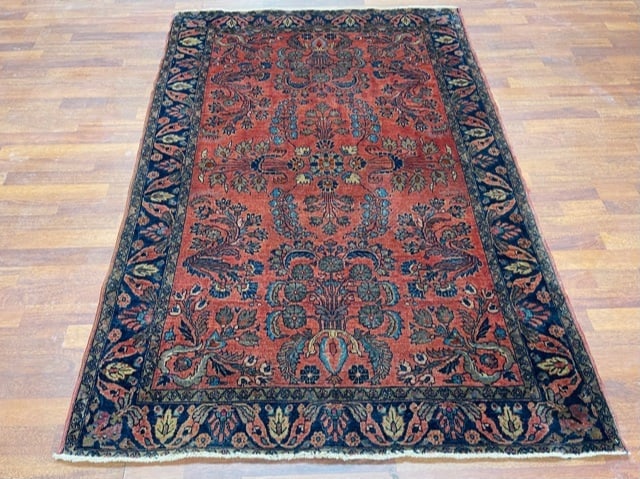 Antique Persian Mahajeran Sarouk rug-49A - 3