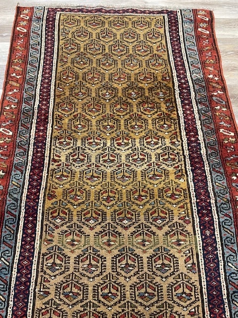 Antique persian Kurd Runner-5268 - 3