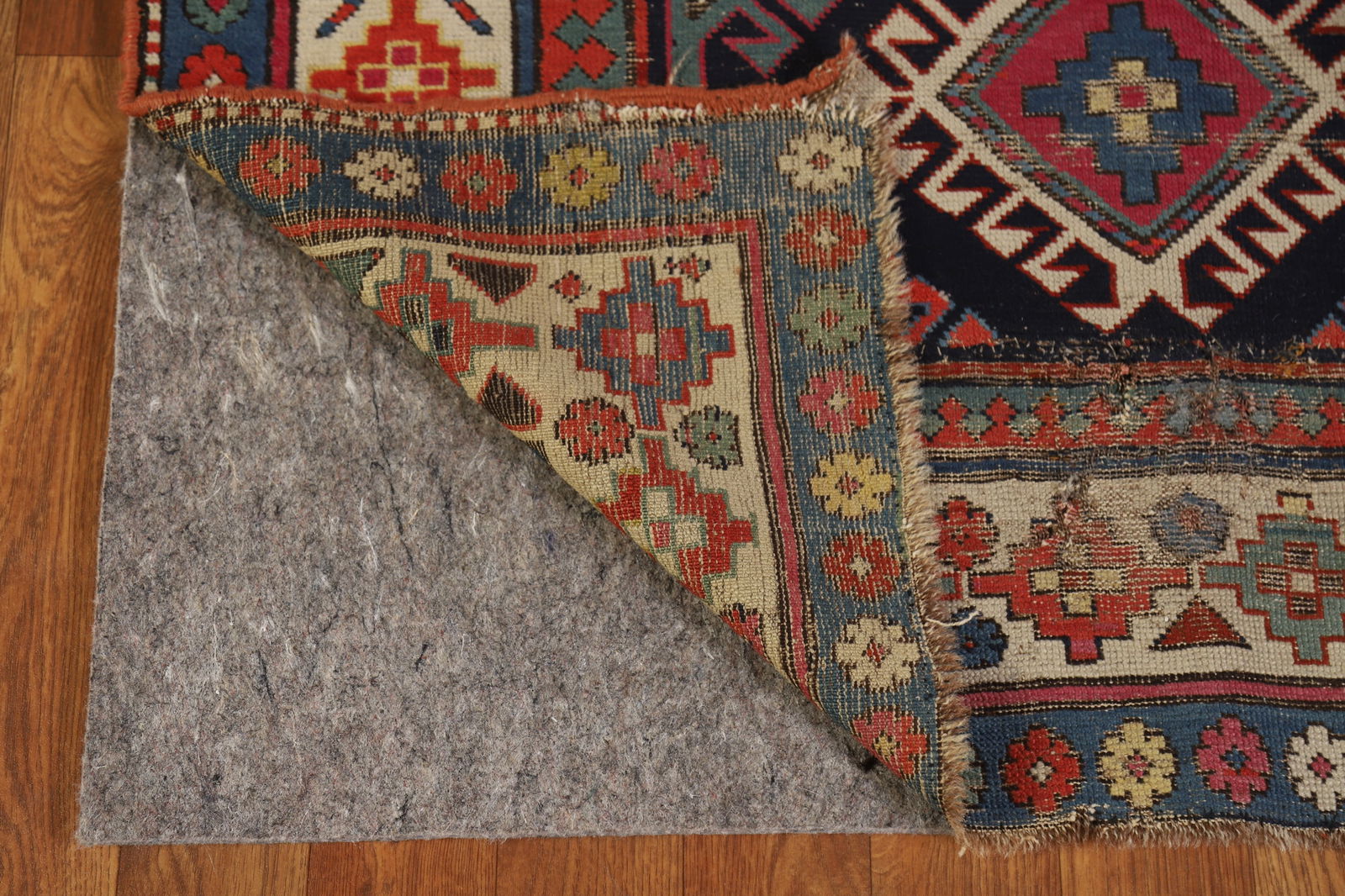 Pre-1900 Antique Kazak Vegetable Dye Runner Rug 3x7 - 9