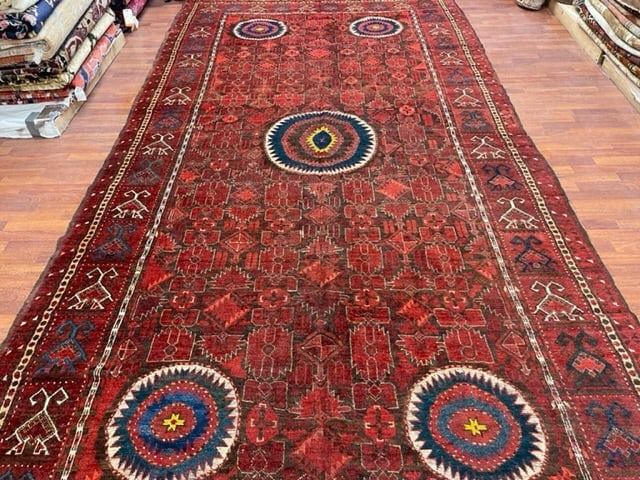 Antique Turkoman Ersari-Beshir Rug-2270 - 3