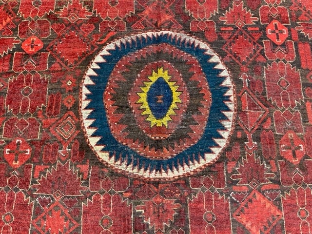 Antique Turkoman Ersari-Beshir Rug-2270 - 4