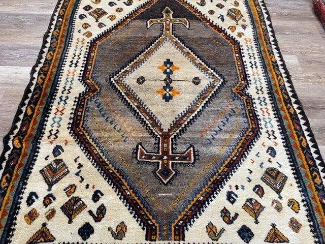 Antique Persian Gebbeh Rug-897 - 2