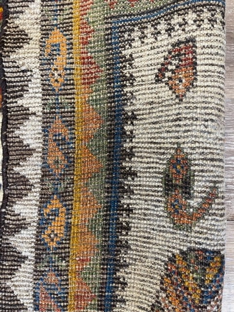 Antique Persian Gebbeh Rug-897 - 8