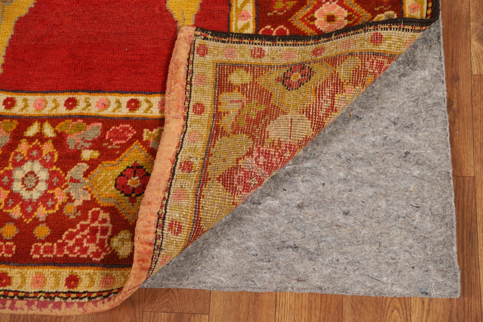 Pre-1900 Antique Vegetable Dye Kerman Persian Rug 5x6 - 8