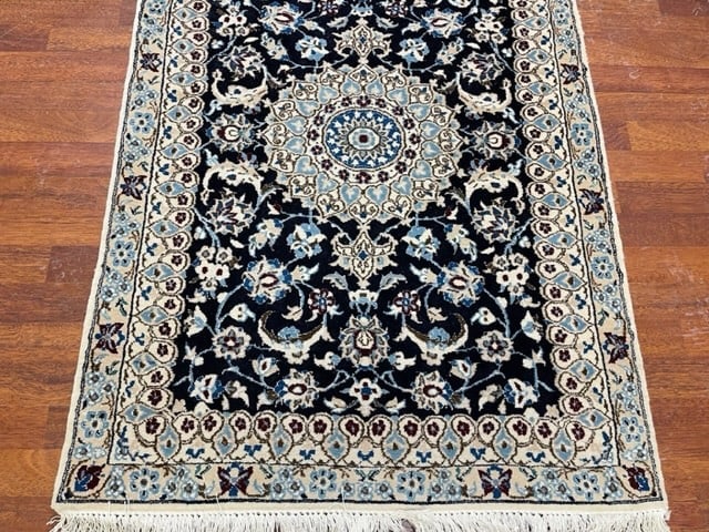 Vintage Persian Nain Runner-5070 - 2