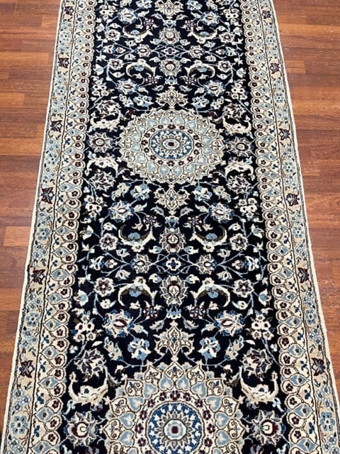 Vintage Persian Nain Runner-5070 - 6