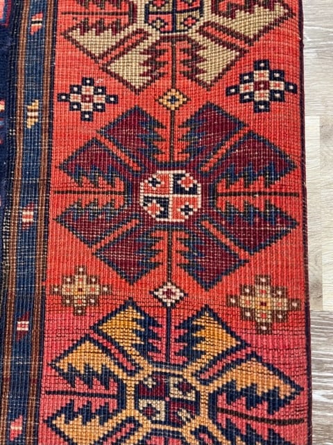 Antique Kuba Caucasian Rug-2088 - 11