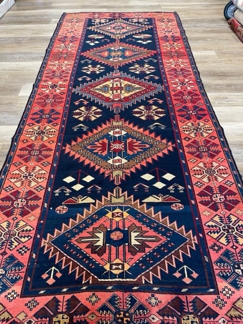 Antique Kuba Caucasian Rug-2088 - 9