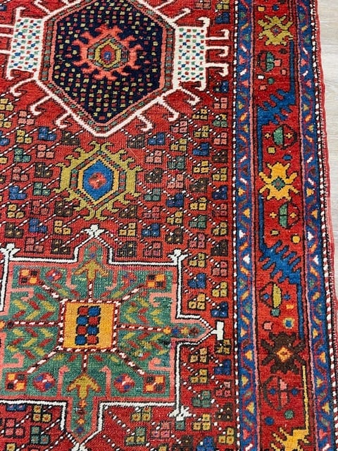 Antique Persian Jarajeh / Heriz runner-5131 - 5