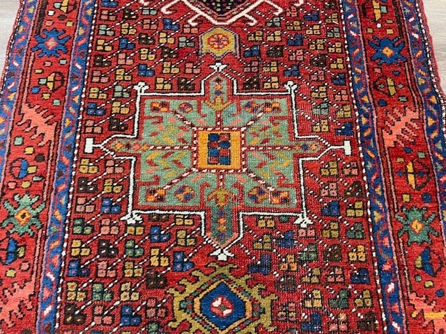 Antique Persian Jarajeh / Heriz runner-5131 - 6