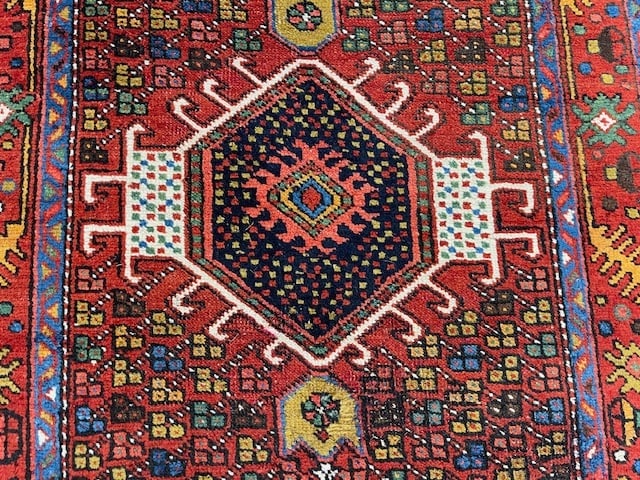 Antique Persian Jarajeh / Heriz runner-5131 - 7