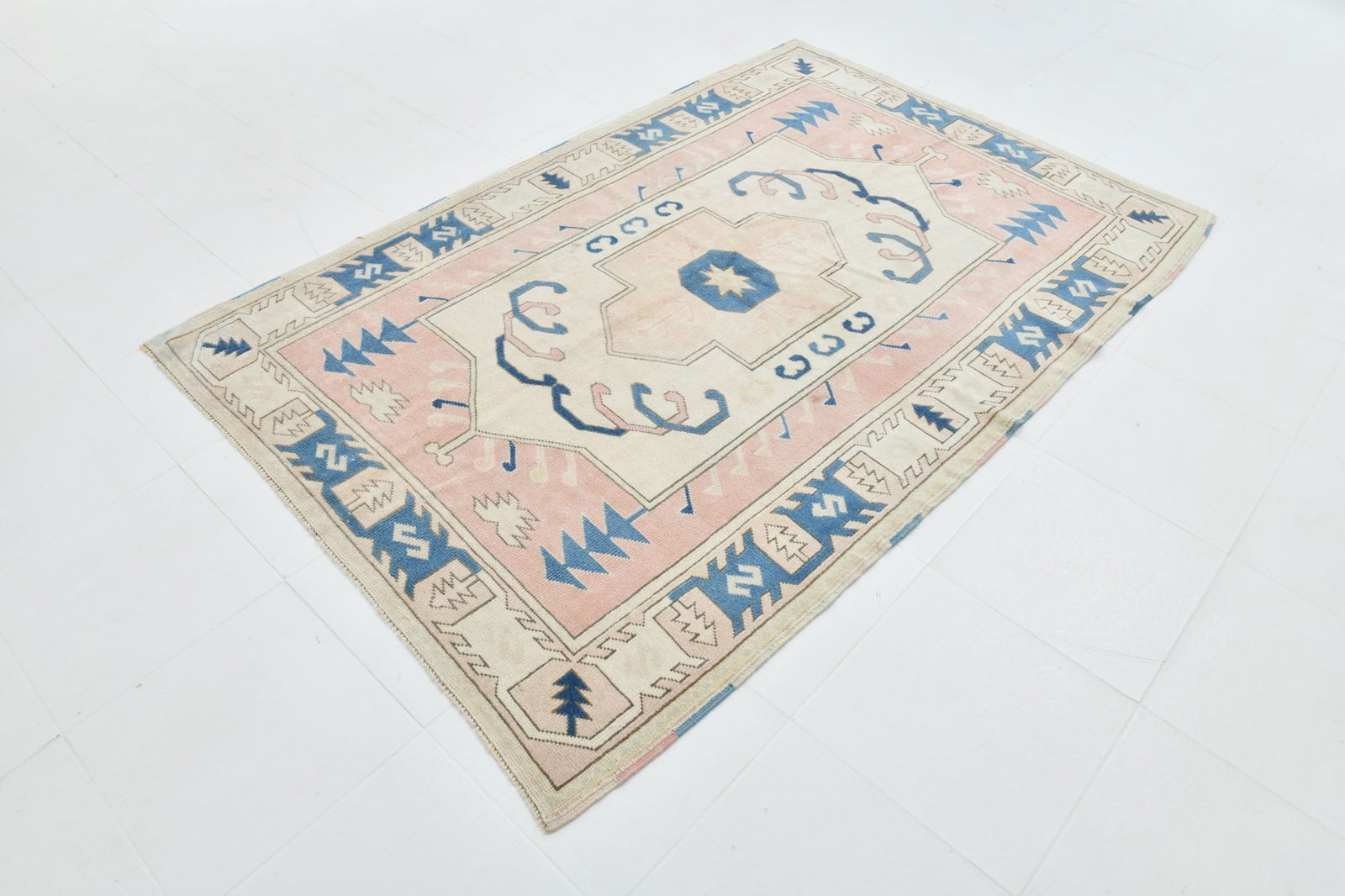 5'0'' x 7'4'' Turkish Vintage Runner Rug - 22969 - 19