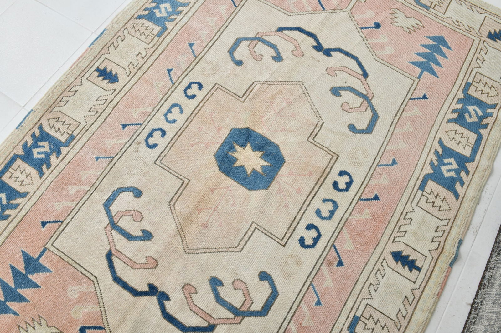 5'0'' x 7'4'' Turkish Vintage Runner Rug - 22969 - 6